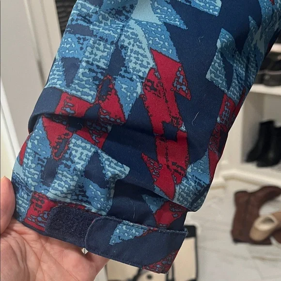 Columbia Kids' Vibrant Blue and Red Puffer Jacket - Picture 3 of 9